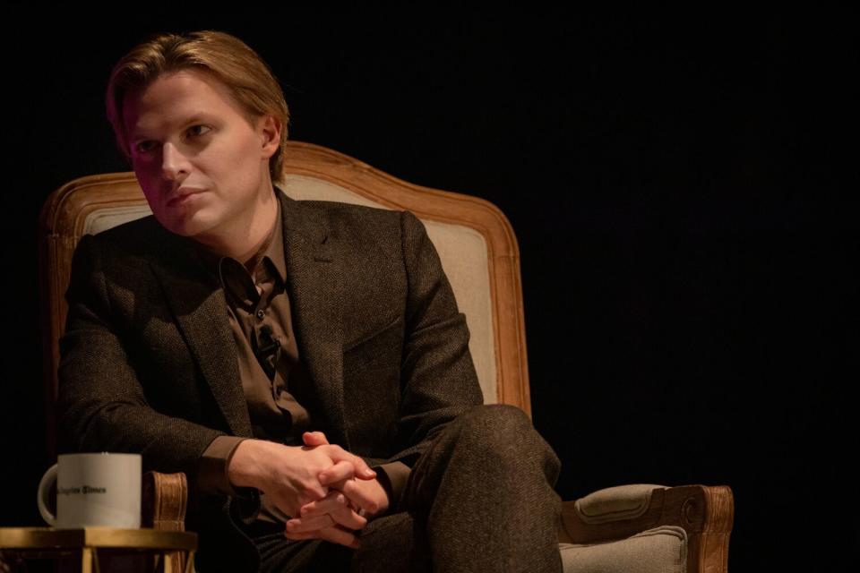 Pulitzer prize winning author Ronan Farrow discussed "Catch and Kill" at The Orpheum Theatre downtown.