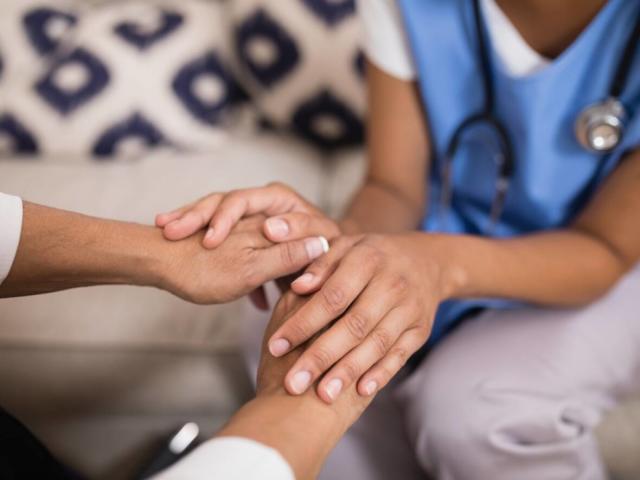 In addition to a forensic exam and medical exam, sexual assault nurse examiners also provide victims with compassionate support and resources for followup. (wavebreakmedia/Shutterstock - image credit)