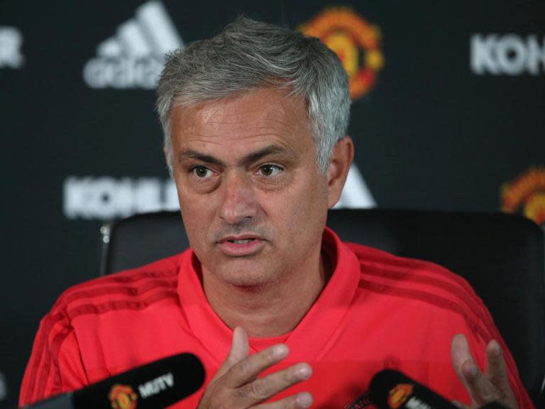 Manchester United manager Jose Mourinho side-steps questions on Manchester City FFP allegations