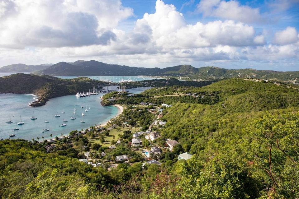 English Harbour, on Antigua