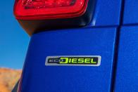 <p>Aside from the diesel clatter, the only exterior identifier of the powertrain is the EcoDiesel badge on the back.</p>