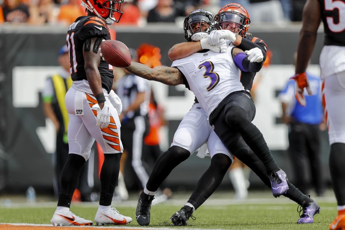 Ravens WR Odell Beckham Jr. leaves Bengals game with an ankle injury - The  San Diego Union-Tribune