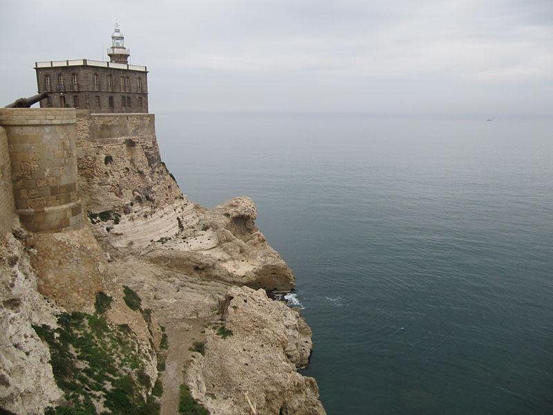 El Faro de Melilla, the lighthouse of the Spanish enclave city on the Moroccan coast: Martijn Munneke