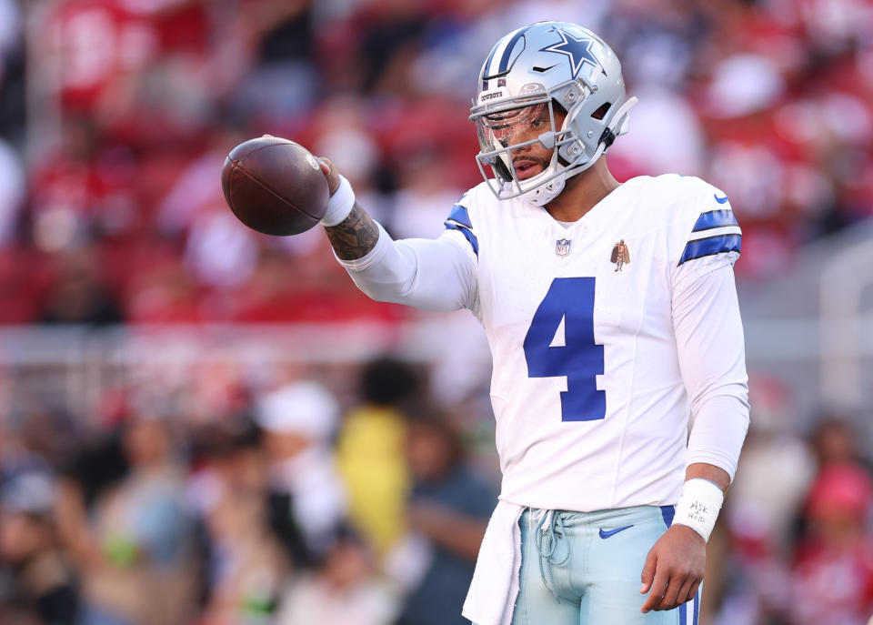 Dak Prescott and the Cowboys will look to rebound against the Chargers on 