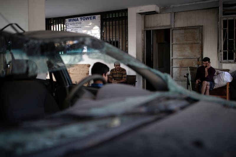 The Wider Image: 'We lost everything:' Grieving Beirut neighbourhood struggles to rebuild