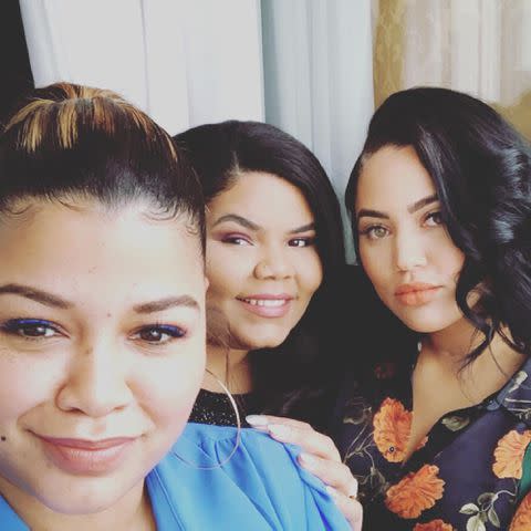 <p>Ayesha Curry Instagram</p> Ayesha Curry and her sisters, Maria and Janiece Alexander.