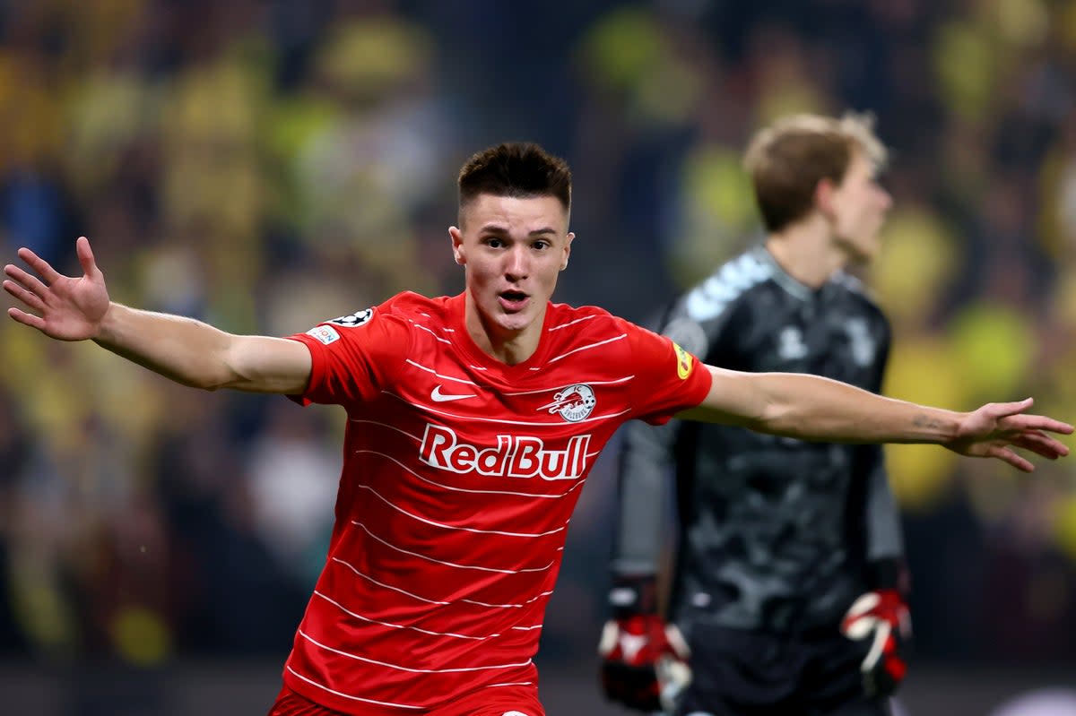 On the move: Benamin Sesko will join RB Leipzig next summer  (Getty Images)