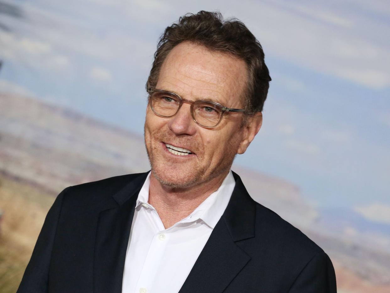 Bryan Cranston said he experienced mild Covid-19 symptoms (Rex Features)