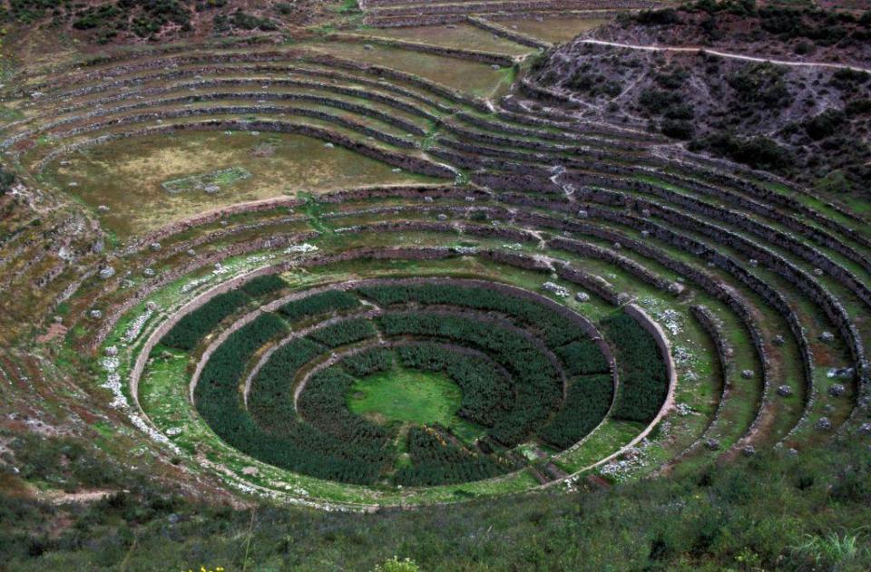 Sitio arqueológico de Moray.