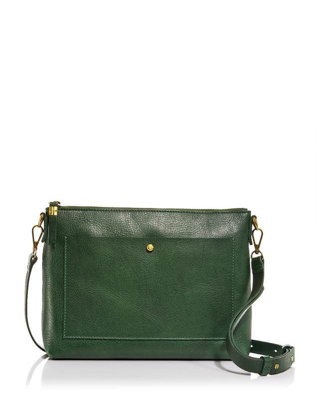 The Abroad Convertible Crossbody Bag in Suede