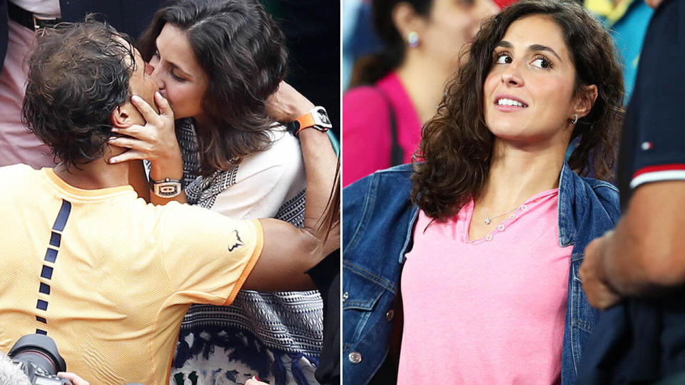 Rafa Nadal and Xisca Perello. Image: Getty