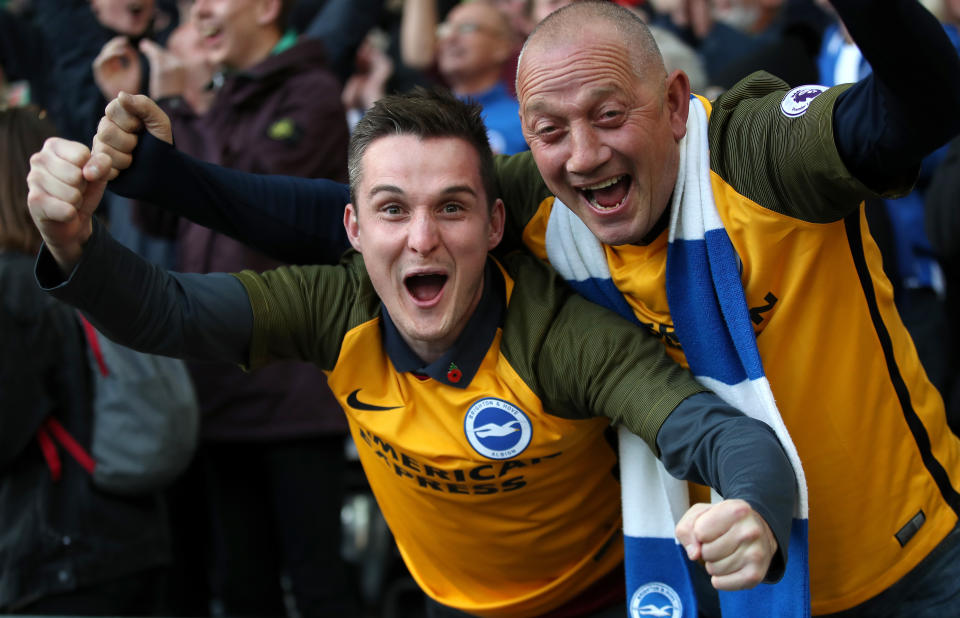 A year to remember: Brighton fans have loved 2017 – and are getting used to the Premier League