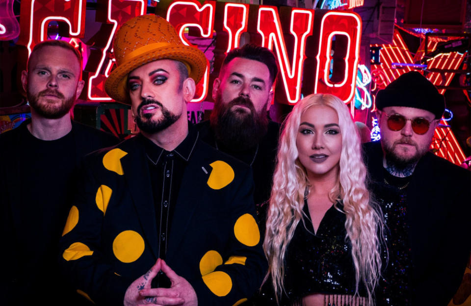 The Lottery Winners and Boy George have released their new single credit:Bang Showbiz