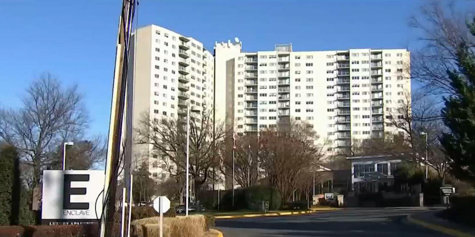Enclave apartment complex in Silver Spring, Md (NBC Washington)