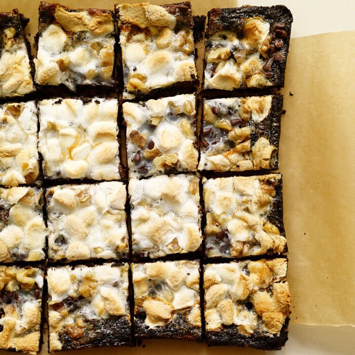 Gooey Rocky Road Bars