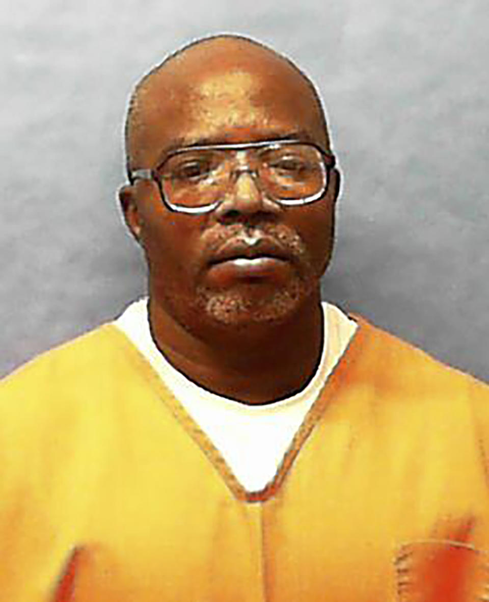 This undated photo provided by the Florida Department of Corrections shows Louis Bernard Gaskin. Gaskin, convicted of a 1989 double slaying in Florida for which he was dubbed the “ninja killer,” is set for execution in April 2023 under a death warrant signed Monday, March 13, 2023, by Republican Gov. Ron DeSantis. (Florida Department of Corrections via AP)