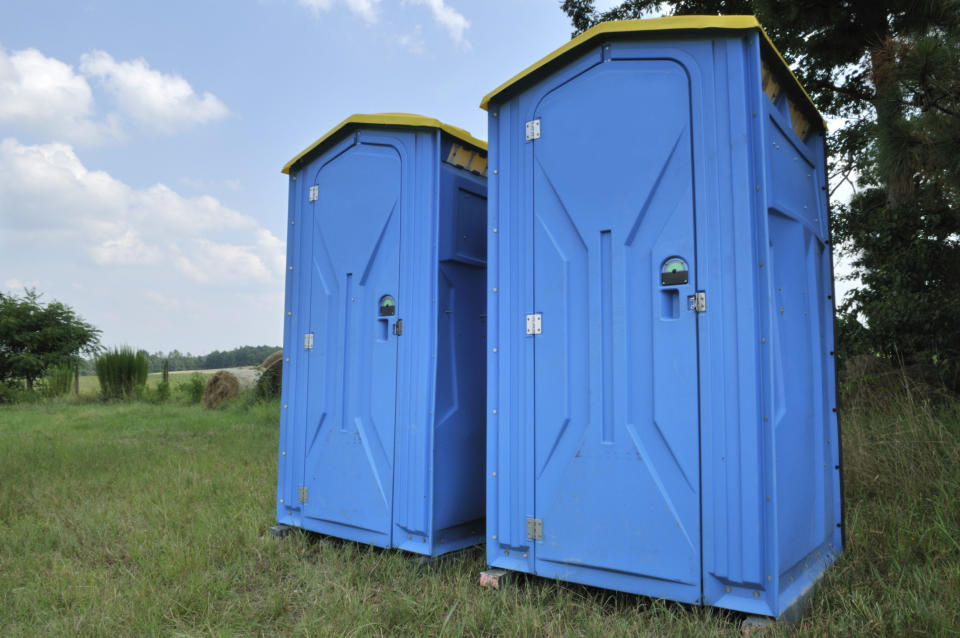 portable toilets