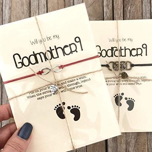 "Will You Be My Godparents?" Bracelets