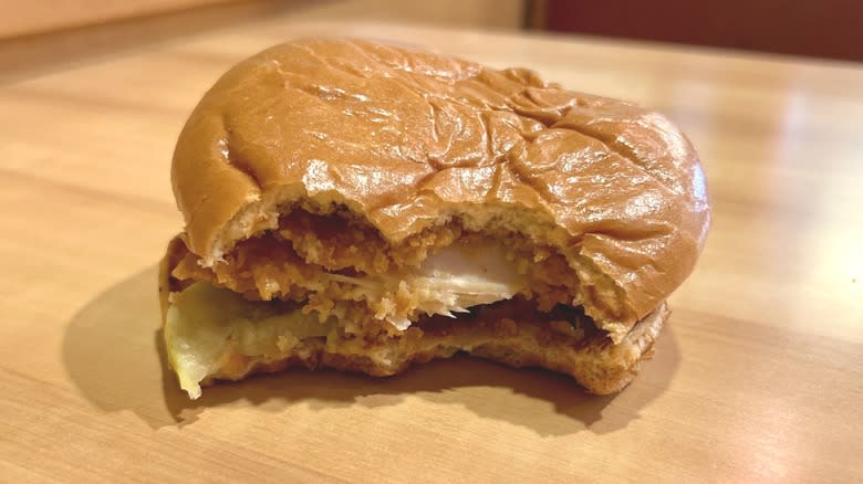 Crispy Golden BBQ Chicken Sandwich