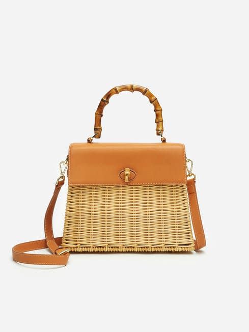 Royalton Wicker Handbag