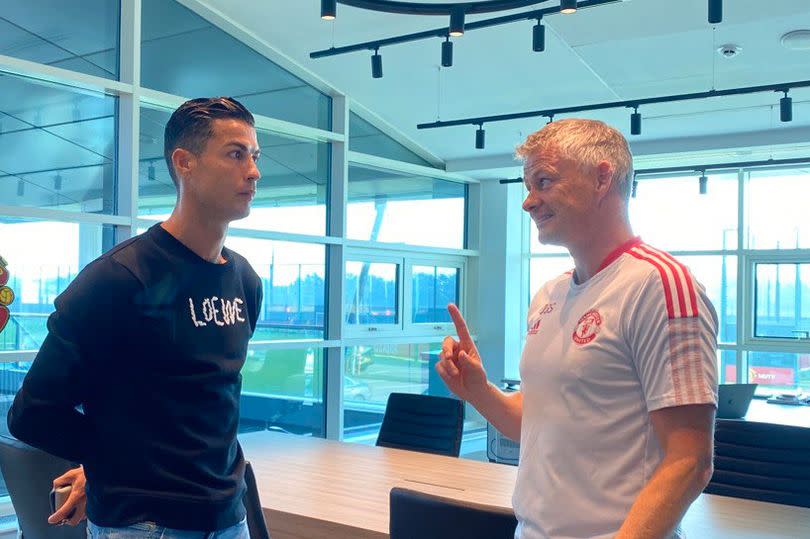 Ronaldo returned to United in September 2021