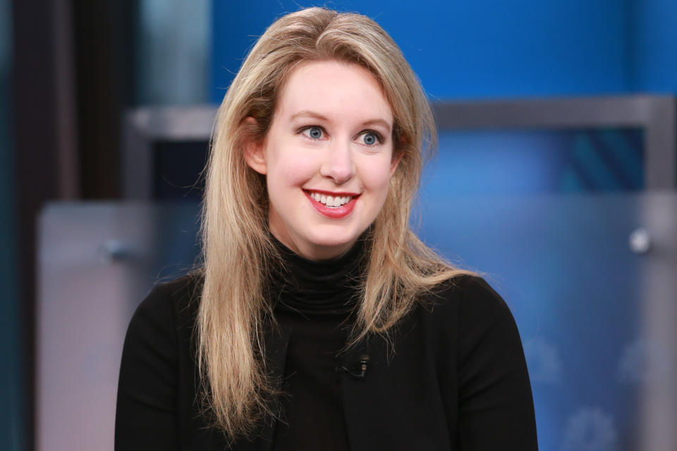 SQUAWK BOX -- Elizabeth Holmes, Theranos CEO and the world's youngest self-made female billionaire, in an interview on September 29, 2015 -- (Photo by: David Orrell/CNBC/NBCU Photo Bank/NBCUniversal via Getty Images)