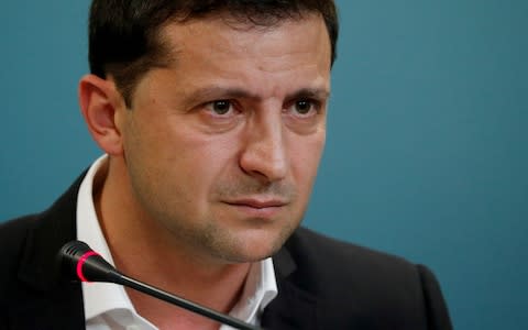 Volodymyr Zelenskiy - Credit: Reuters