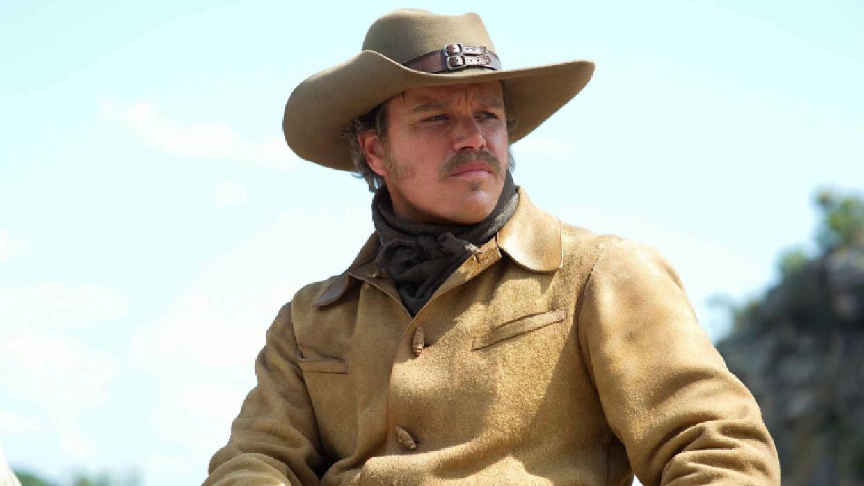  Matt Damon as Texas Ranger LaBoeuf in True Grit (2010). 