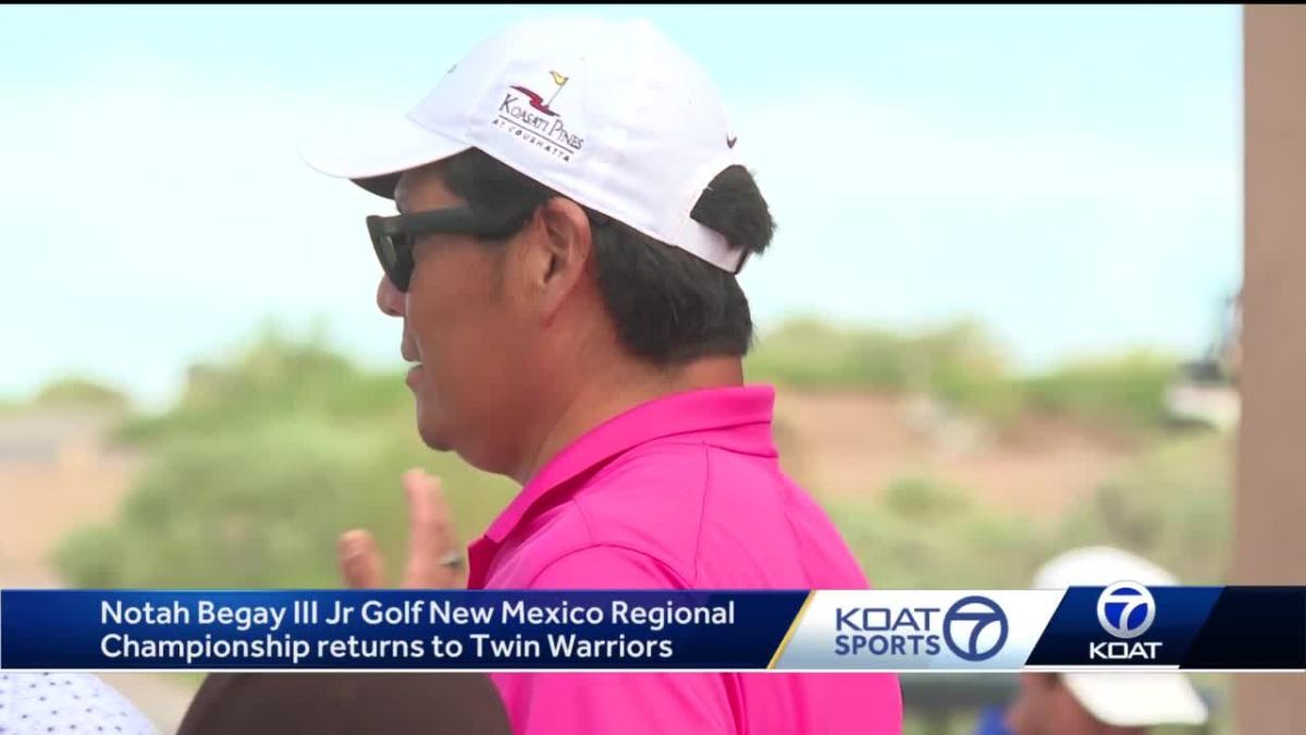 Notah Begay III Jr Golf New Mexico Regional Championship returns to