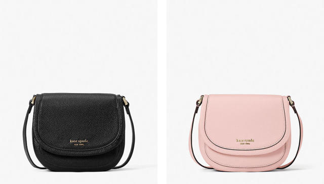 Kate Spade Quilted Carey Zip Top Crossbody Light Pink in 2023  Black cross  body bag, Kate spade crossbody purse, Black leather satchel