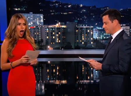 WHY DID SOFIA VERGARA SLAP JIMMY KIMMEL?