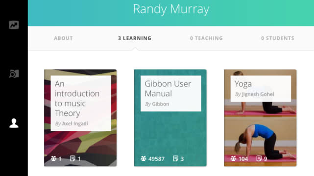 Gibbon iPad courses and textbooks