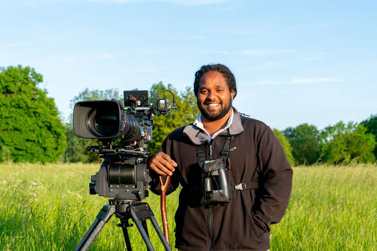 The cameraman is known for his work on Countryfile and Animal Park (Hamza Yassin/PA)