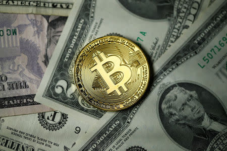 Bitcoin retreats after crossing $17,000 threshold