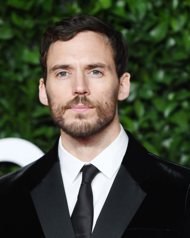 Sam Claflin is to star in "Lazarus," Prime Video's psychological thriller based on an original story by Harlan Coben. File Photo by Rune Hellestad/UPI