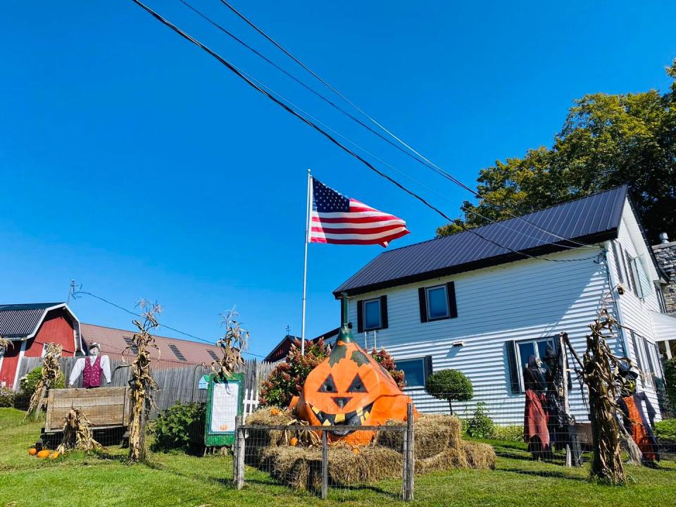 Mrs. Pumpkin is a popular attraction among younger visitors to Will's Cackleberry Castle.