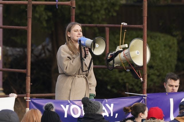 Asylum seekers protest – Skegness