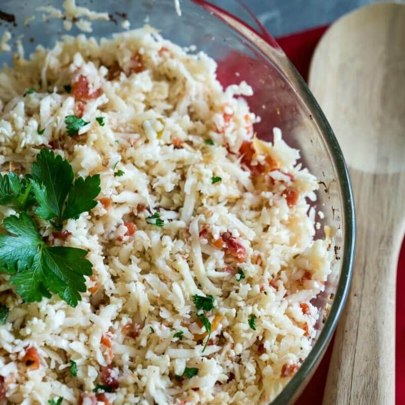 <p>Low Carb Yum</p><p>If you want to go meatless, you'll love this low-carb Mexican cauliflower rice. It has just the right amount of zing. </p><p><strong>Get the recipe: <a href="https://lowcarbyum.com/mexican-cauliflower-rice/" rel="nofollow noopener" target="_blank" data-ylk="slk:Mexican Cauliflower Rice;elm:context_link;itc:0;sec:content-canvas" class="link rapid-noclick-resp">Mexican Cauliflower Rice</a></strong></p>