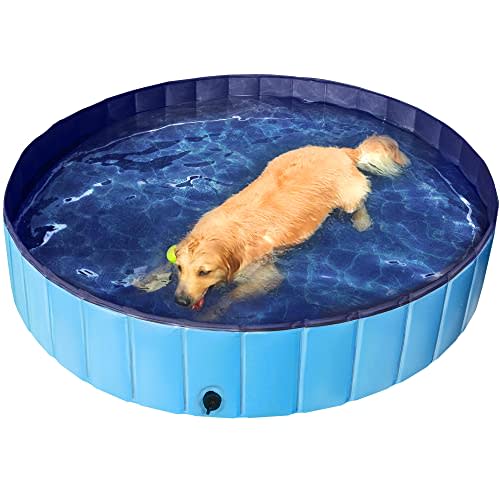 5) Foldable Plastic Dog Pet Bath