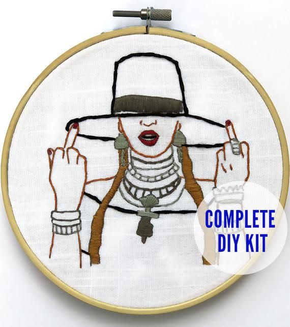 28) “It’s a Slay” DIY Embroidery Kit