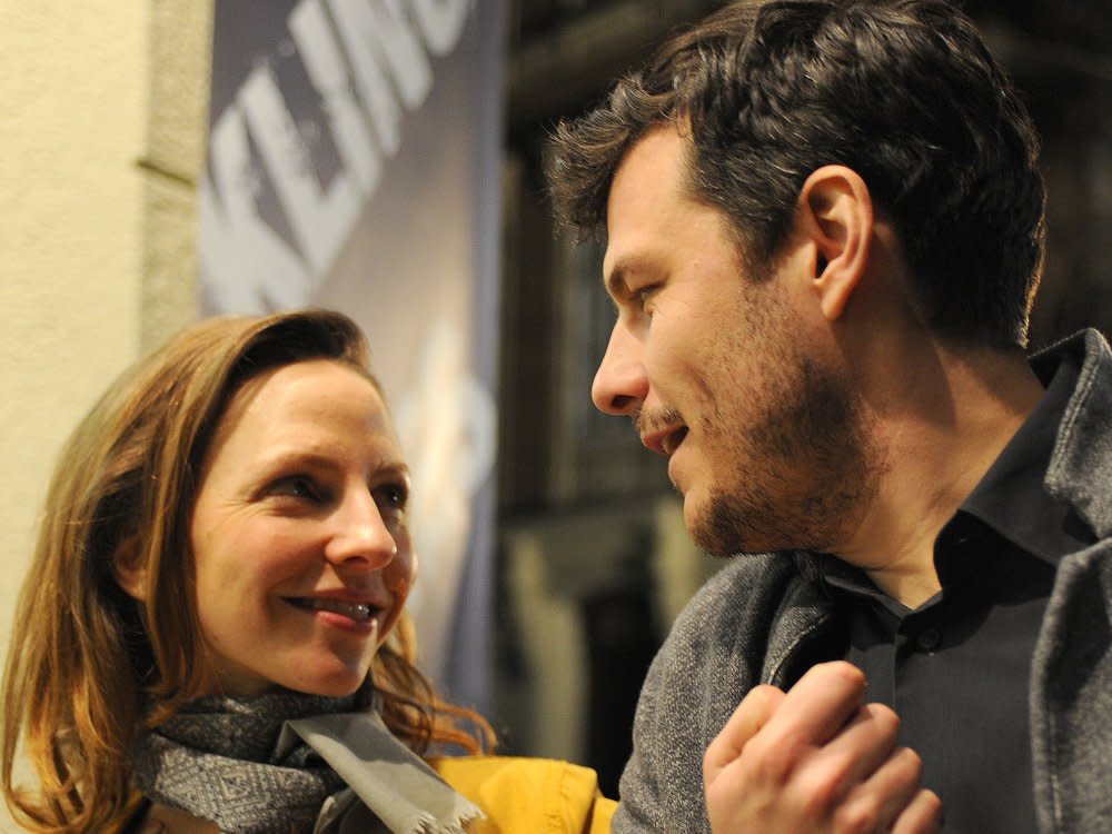 "Seit Du da bist": Alina (Katharina Schüttler) und Jarek (Manuel Ruby) treffen sich wieder. (Bild: BR/Oberon Film GmbH/Alfons Kowatsch)