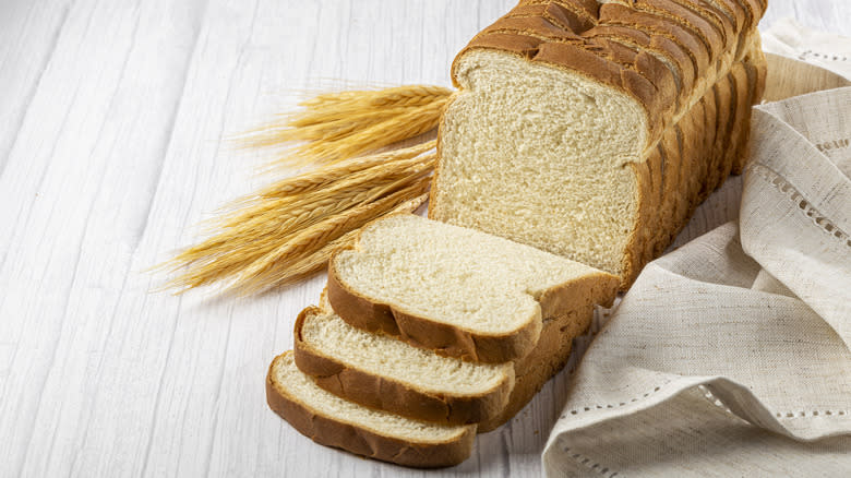 Loaf of sliced bread