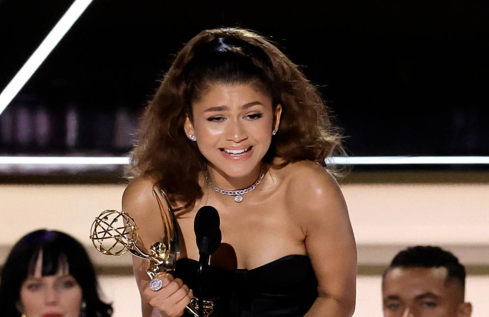 Zendaya won an Emmy Award for Euphoria credit:Bang Showbiz