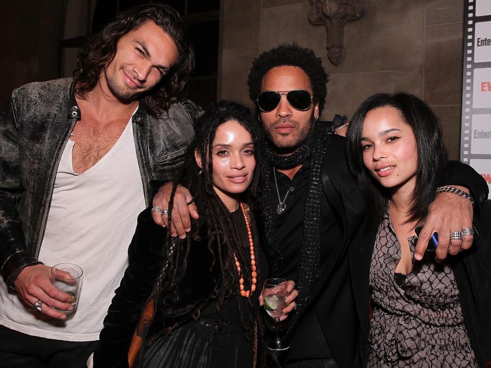 jason momoa lenny kravitz lisa bonet zoe kravitz