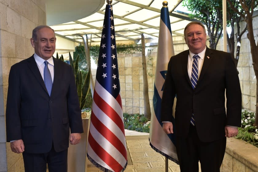 US Secretary of State Mike Pompeo Visits Jerusalem