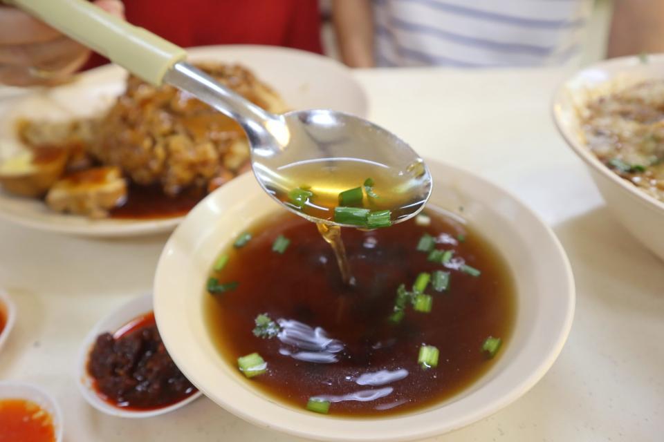 best-rated duck rice - duck broth