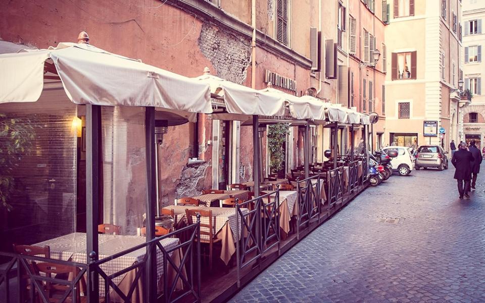 Matricianella restaurant, Rome, Italy