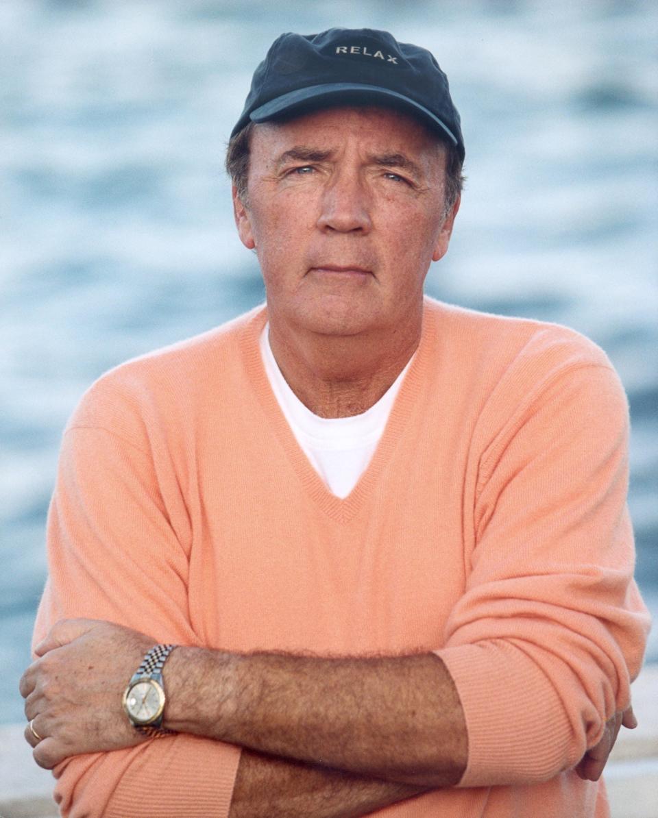 Author James Patterson used notes and files from the office of the late Michael Crichton to conjure his latest joint-project, "Eruption," about a deadly volcanic drama on the island of Hawaii.