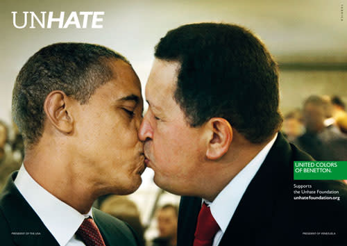 Barack Obama and Hugo Chavez