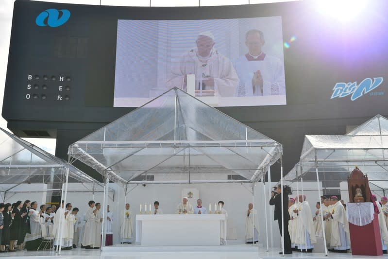 Pope Francis visits Japan